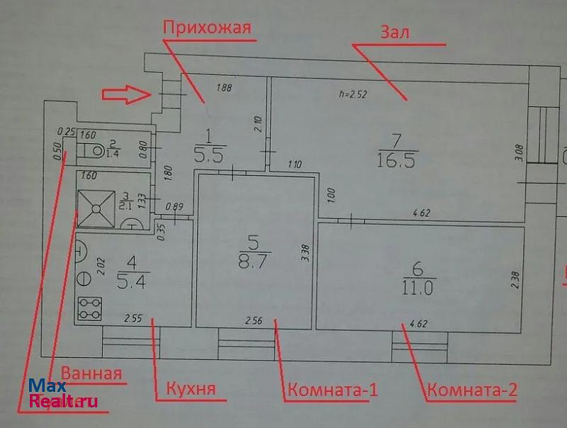 улица Серп и Молот, 26 Казань купить квартиру