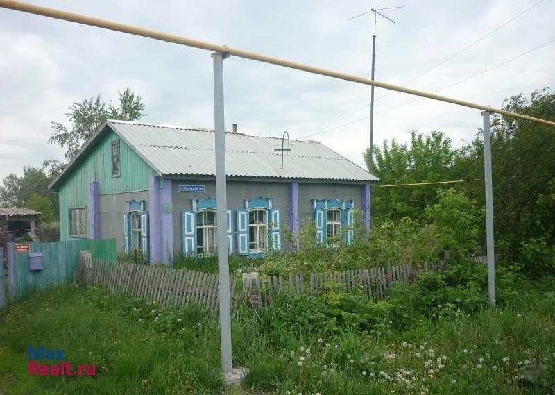 Верх-Ирмень село Новопичугово, Школьная улица, 54 частные дома