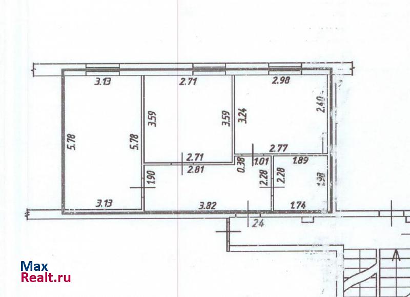 посёлок городского типа Идрица, улица Ленина, 77 Идрица продам квартиру