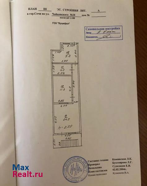 микрорайон Заречный, улица Чайковского, 28/26 Сочи продам квартиру