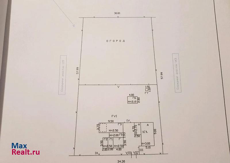 Васюринская станица Васюринская, улица Луначарского продажа частного дома