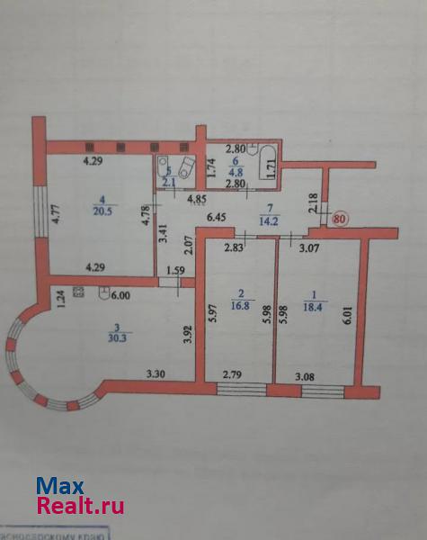 Ейск Ейское городское поселение, Красная улица, 57/4 продажа квартиры