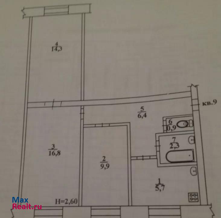 посёлок Красный Сад, Садовая улица, 20 Батайск продам квартиру