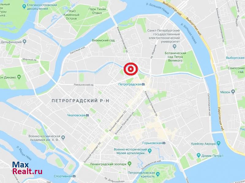 Санкт-Петербург набережная реки Карповки, 16 квартира купить без посредников