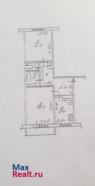 посёлок Матырский, улица Энергостроителей, 6 Липецк продам квартиру