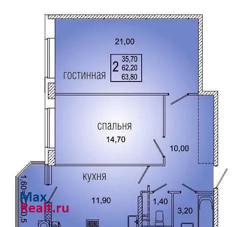 улица Подвойского, 39 Ростов-на-Дону квартира