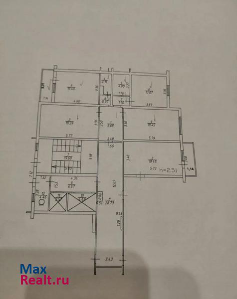 микрорайон 9-й километр, проезд Репина, 38 Краснодар квартира