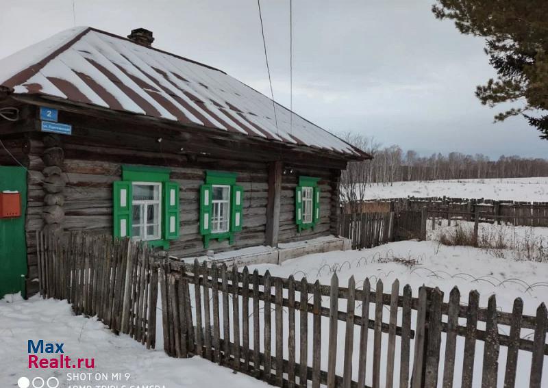 купить частный дом Уяр деревня Семёновка