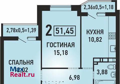 улица имени Героя Николая Шевелёва, 2 Краснодар квартира