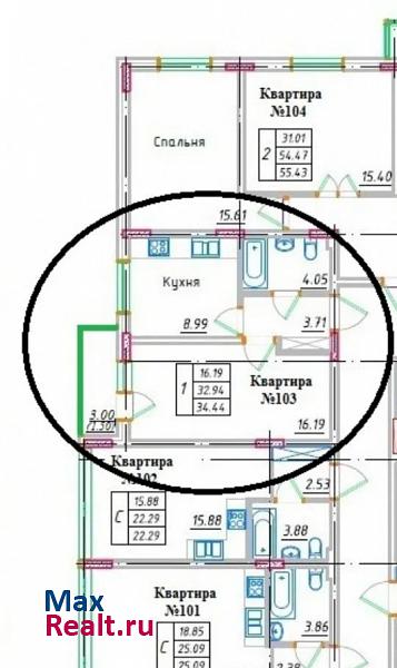 Кипарисовая улица, 2 Новороссийск купить квартиру