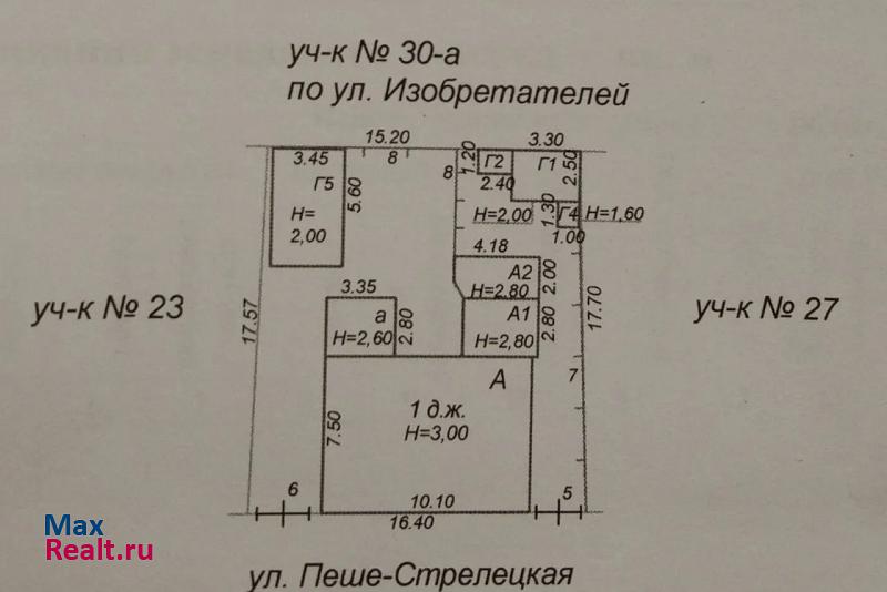 Воронеж Пеше-Стрелецкая улица, 25 продажа частного дома