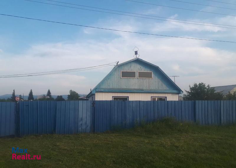 Саяногорск село Новоенисейка дом