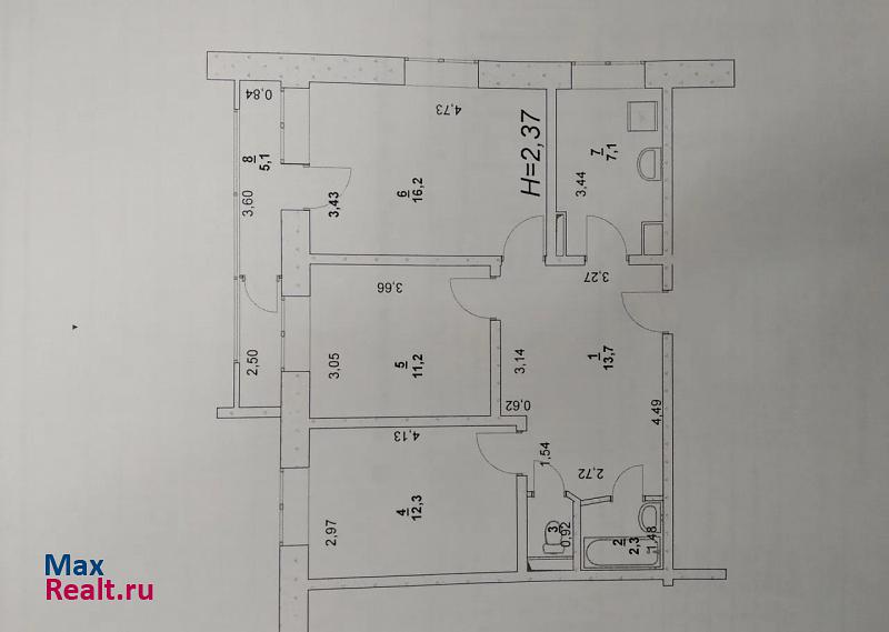 Тюменская область, Ханты-Мансийский автономный округ, 1-й микрорайон, 29А Нягань квартира