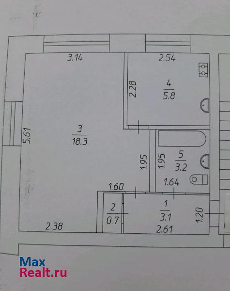 Уральский рабочий посёлок Уральский, Набережная улица, 16 продажа квартиры