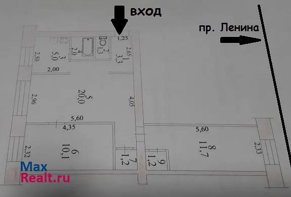 Комсомольск-на-Амуре проспект Ленина, 56 продажа квартиры