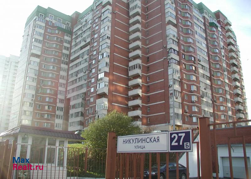 Никулинская улица, 27 Москва квартира