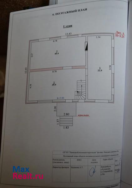 Липецк коттеджный посёлок Кулешовка, Олимпийская улица, д.36 а дом купить