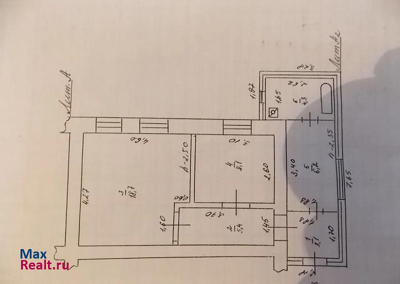 городское поселение Город Усмань, улица Чернышевского, 20 Усмань квартира