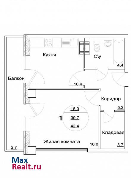 Волгоград поселок Стройдеталь, 13 продажа квартиры