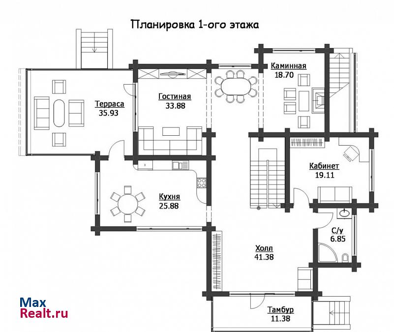 купить частный дом Москва коттеджный поселок Зеленые Холмы