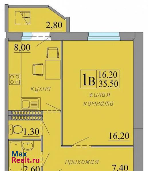 микрорайон Антипино, Беловежская улица, 7 Тюмень квартира